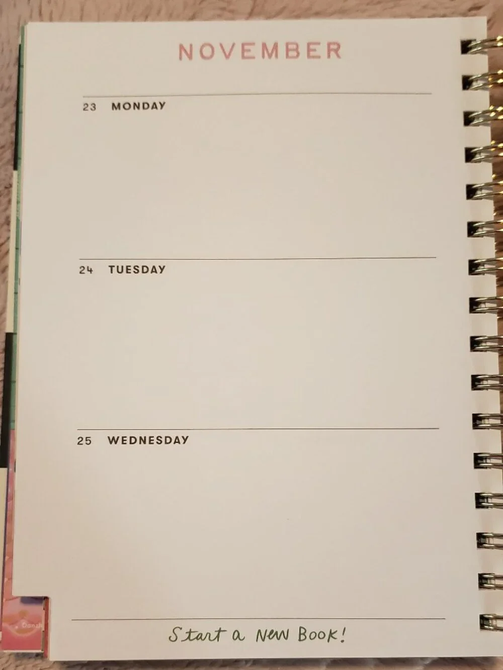 NWT- ban.do 17 Month Planner, Infinite Potential. Notes, Trackers, Stickers.